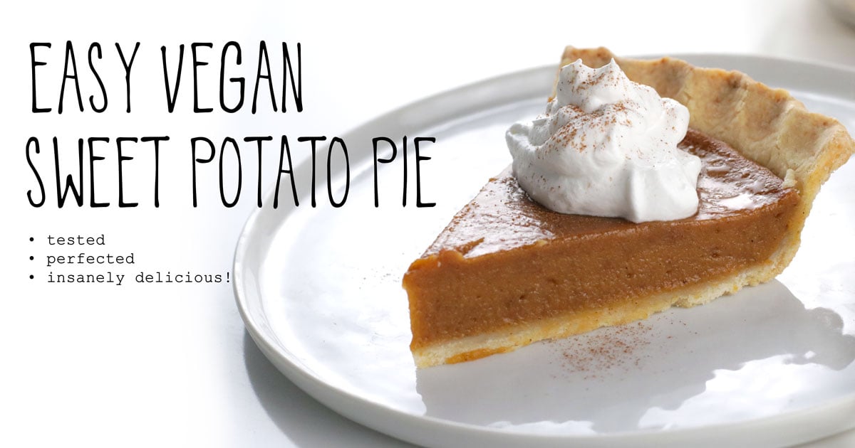 Easy Vegan Sweet Potato Pie: The Undetectable Dairy-Free Dessert
